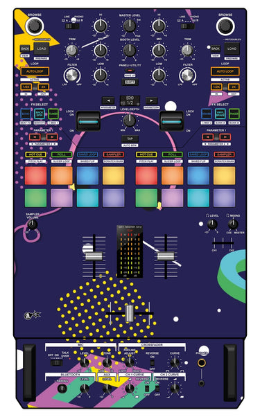 Pioneer DJ DJM S7 Skin New Kids Retro